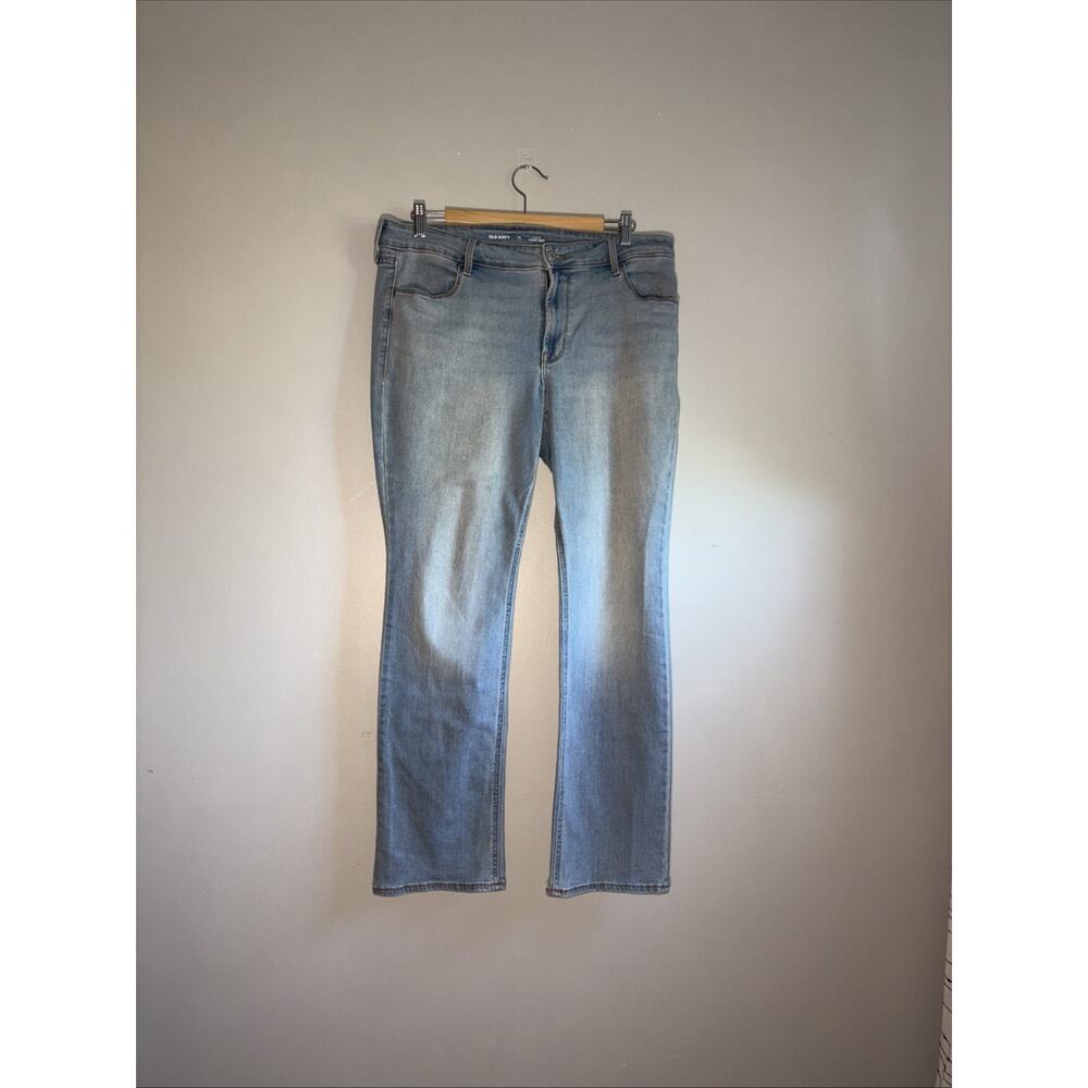 Old Navy Bootcut Light Wash Size 14 Stretchy Denim Jeans
